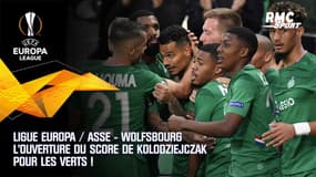 Saint-Etienne - Wolfsbourg : l'ouverture du score de Kolodziejczak pour les Verts !