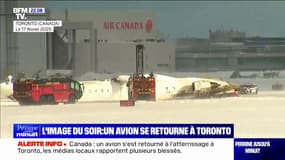 Canada: un avion de la compagnie Delta Airlines s'écrase à l'aéroport de Toronto