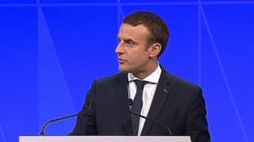 Emmanuel Macron a visité le salon VivaTech jeudi 15 juin 2017