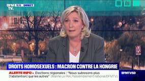 Marine Le Pen: "Venir faire la promotion de quelque sexualité que ce soit à l'égard des enfants m'apparaît déplacé"