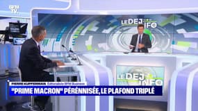 "Prime Macron" pérénnisée, le plafond triplé - 20/07