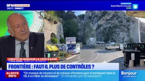 Frontière franco-italienne: Yves Juhel "100% d'accord" avec Estrosi pour renforcer les contrôles à lMenton