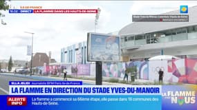 Hauts-de-Seine: les habitants de Colombes attendent le passage de la flamme olympique
