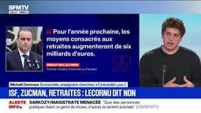 Budget: "C'est probablement moins dommageable de réaugmenter certains prélèvements obligatoire, plutôt que de couper dans des dépenses publiques", estime Michaël Zemmour, économiste