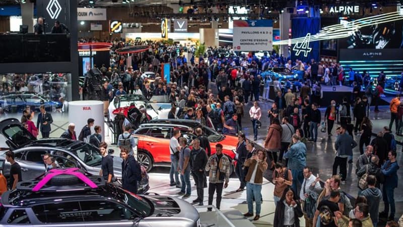 The 2022 Paris Motor Show attracted 400,000 visitors The 2022 Paris Motor Show attracted 400,000 visitors