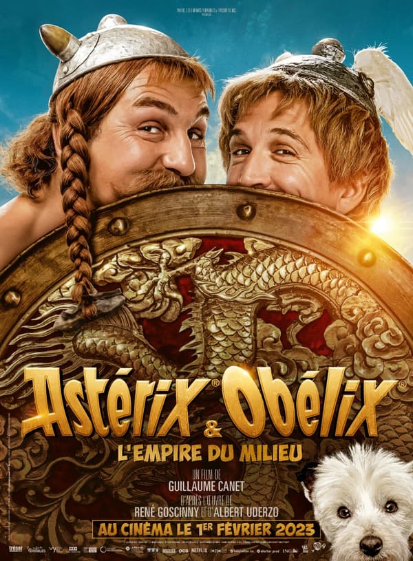 Affiche du nouveau "Astérix et Obélix" de Guillaume Canet