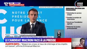 Emmanuel Macron: "Nous avons besoin de rebâtir un ordre européen de sécurité, la guerre en Ukraine le rend encore plus indispensable"