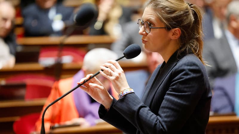 Aurore Bergé au Sénat le 29 novembre 2023
