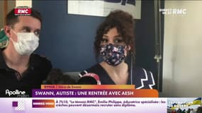 RMC s’engage pour vous : Swann, autiste : une rentrée avec AESH - 09/08