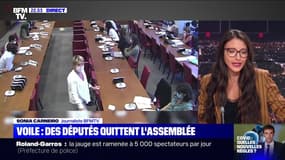 Le plus de 22h Max: Des députés quittent l'Assemblée face à une syndicaliste voilée - 17/09