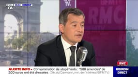 Légalisation du cannabis: "C'est une lâcheté intellectuelle. Il faut lutter contre cela" assure Gérald Darmanin