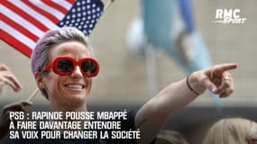 PSG : Rapinoe pousse Mbappé à faire davantage entendre sa voix pour changer la société