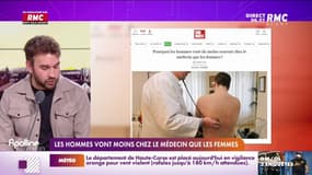 On n'a pas osé vous en parler - Les hommes vont moins chez le médecin que les femmes