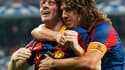 Lionel Messi et Carles Puyol