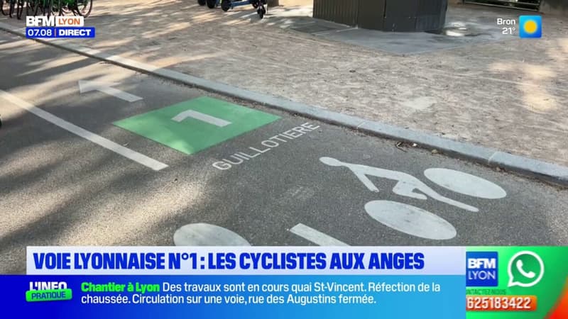 Voie lyonnaise n°1: les cyclistes sont ravis (1/1)