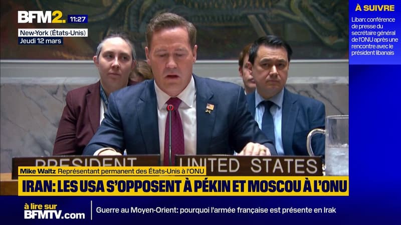 Sanctions contre le nucléaire iranien: les États-Unis à l'ONU accuse la Chine et la Russie de "continuer à protéger" l'Iran