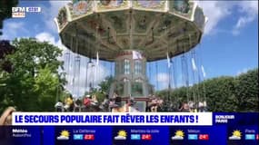 Île-de-France: le Secours populaire fait vivre une journée de rêve aux enfants défavorisés