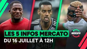 Konaté, Isak, Osimhen… les 5 infos mercato du 16 juillet 2025 (à la mi-journée)