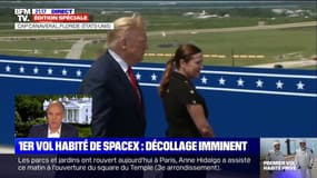 SpaceX: Donald Trump est arrivé sur place pour assister au décollage 