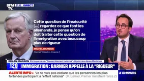 Bryan Masson (infirmier) : "Le macronisme de Michel Barnier est assez étonnant ce soir."