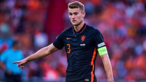 Matthijs De Ligt avec les Pays-Bas en Ligue des nations, en juin 2022