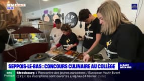 Haut-Rhin: des collégiens participent à un concours culinaire