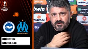 OM : "Jouer un nul contre Brighton c'est s'en remettre à Dieu" réusme Gattuso