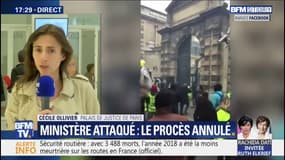 Attaque du ministère de Griveaux: le procès des 4 gilets jaunes annulé pour défaut de procédure