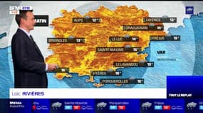 Météo Toulon-Var: un lundi matin pluvieux, des éclaircies dans l'après-midi