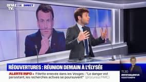 Emmanuel Macron envisage de prendre la parole d'ici la fin du mois pour détailler le calendrier des réouvertures