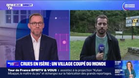 Crues en Isère : un village coupé du monde - 21/06 (2) 
