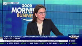 Ce lundi 22 février, Amélie de Montchalin, ministre de la Transformation et de la Fonction publiques, est revenue sur la transformation et la réforme de l'Etat, les efforts de ce dernier sur le télétravail et l'évolution de la mise en œuvre du plan de relance, dans l'émission Good Morning Business présentée par Sandra Gandoin et Christophe Jakubyszyn. Good Morning Business est à voir ou écouter du lundi au vendredi sur BFM Business.
