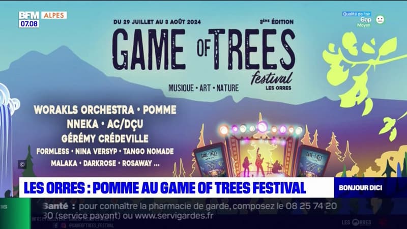Les Orres: la chanteuse Pomme participera à la troisième édition du festival Game of Trees 