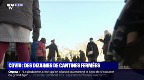 Covid-19: des dizaines de cantines fermées