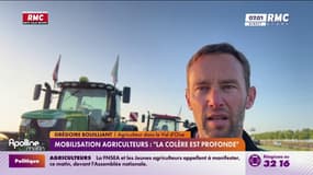 Mobilisation agricole : "La colère est profonde et sincère" 