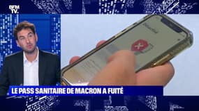 Le pass sanitaire d’Emmanuel Macron a fuité - 21/09