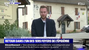 La Balme-de-Sillingy en Haute-Savoie, l'un des premiers foyers de l'épidémie de coronavirus, soulagée de pouvoir se déconfiner