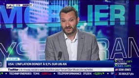 USA : l'inflation bondit à 9,1% sur un an - 13/07