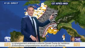 La météo pour ce mercredi 11 janvier 2017