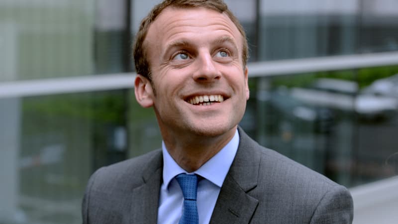 Le ministre de l'Economie Emmanuel Macron, le 9 mai 2016. 