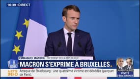 Gilets jaunes: Emmanuel Macron considère que la France "a besoin de retrouver un fonctionnement normal"