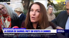 Cannes: la sœur de Samuel Paty présente à l'inauguration de la place rendant hommage au professeur tué