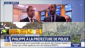 Tags, violences autour de l'Arc de Triomphe: le Premier ministre se dit "choqué" par les images des heurts à Paris