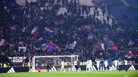 Les supporters de l'OL en février 2023