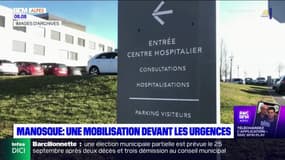 Manosque: mobilisation devant les urgences ce jeudi matin