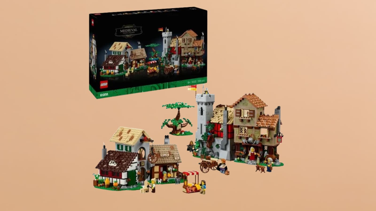 Ce lego médiéval fait l'unanimité chez cdiscount, vu le prix affiché on comprend vite pourquoi