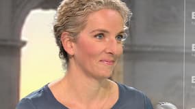 Delphine Batho sur le plateau de BFMTV, le 14 octobre 2014