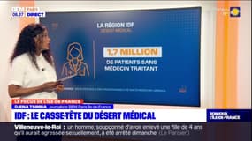 Ile-de-France: le casse-tête du désert médical