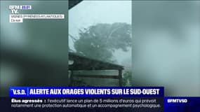 Alerte aux orages violents sur le sud-ouest - 07/07