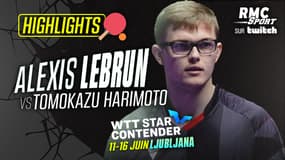  WTT Star Contender Ljubljana (16e finale) : A. Lebrun vs Harimoto